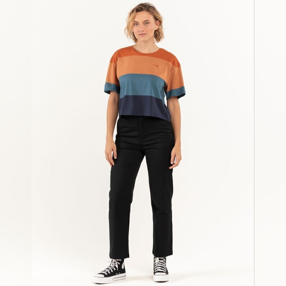 Brixton Hilt Skimmer Crop Tee Size XS